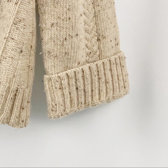 Coldwater Creek Tan Grandpa Sweater Cardigan XL - Picture 5 of 9